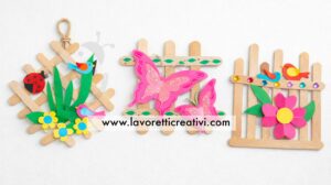 lavoretti con bastoncini del gelato facili