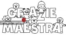 disegno grazie maestra