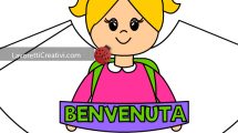 accoglienza segnaposto bambina