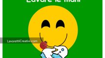cartello lavare mani