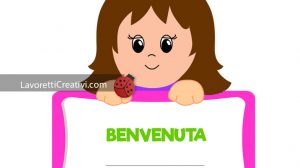 targhetta benvenuta