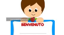 targhetta benvenuto