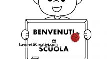 bambino benvenuti scuola