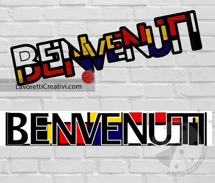 benvenuti stile mondrian