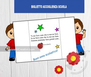 Biglietto pop-up con bambino