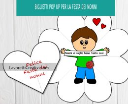 Biglietti popup festa nonni
