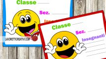 cartelli fuori porta emoticon