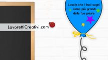 decorazione aula frase motivazionale
