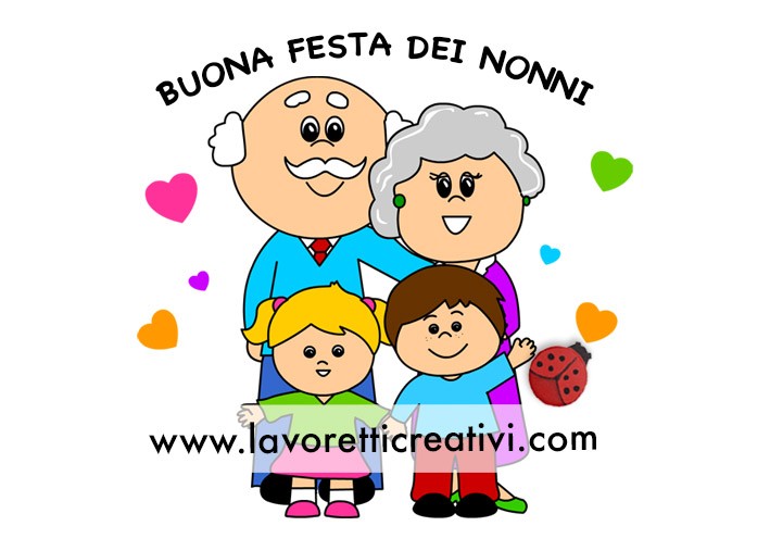 Nonni con nipoti Festa dei Nonni