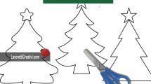 alberi natale sagome