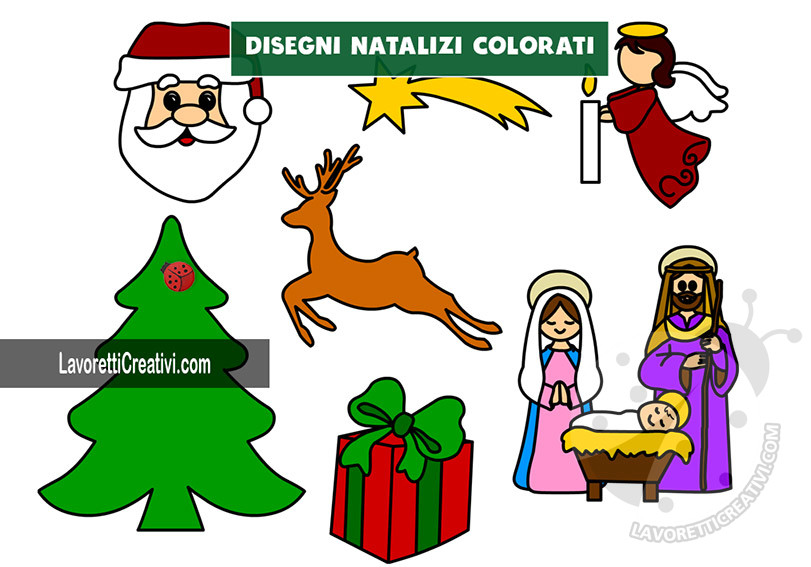 disegni di natale colorati