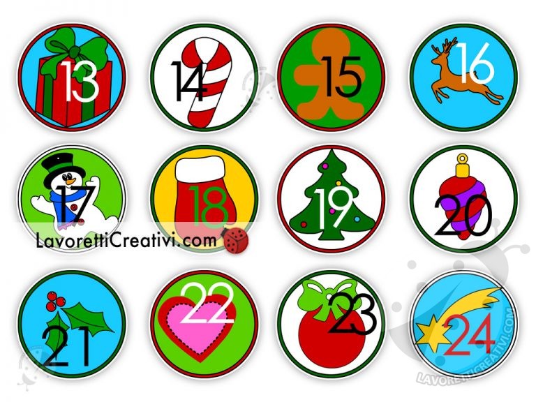 Spille Per Calendario Dell'Avvento Con Numeri 1-25 - Decorazione Vintage Per Sacchetti E Sacchetti - Foto 11