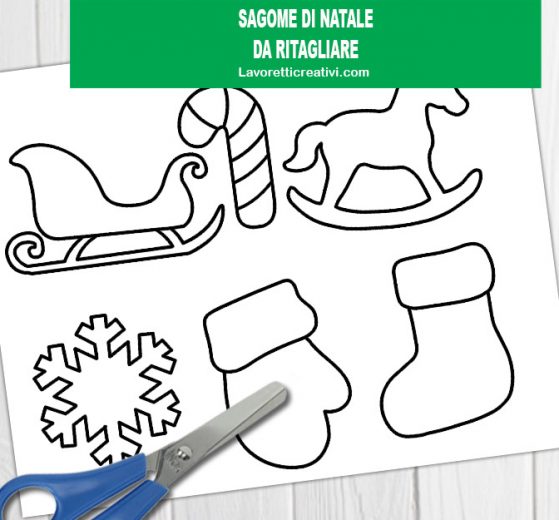 sagome natale lavoretti1