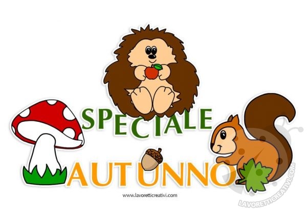 speciale lavoretti autunno
