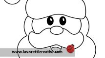 babbo natale disegno