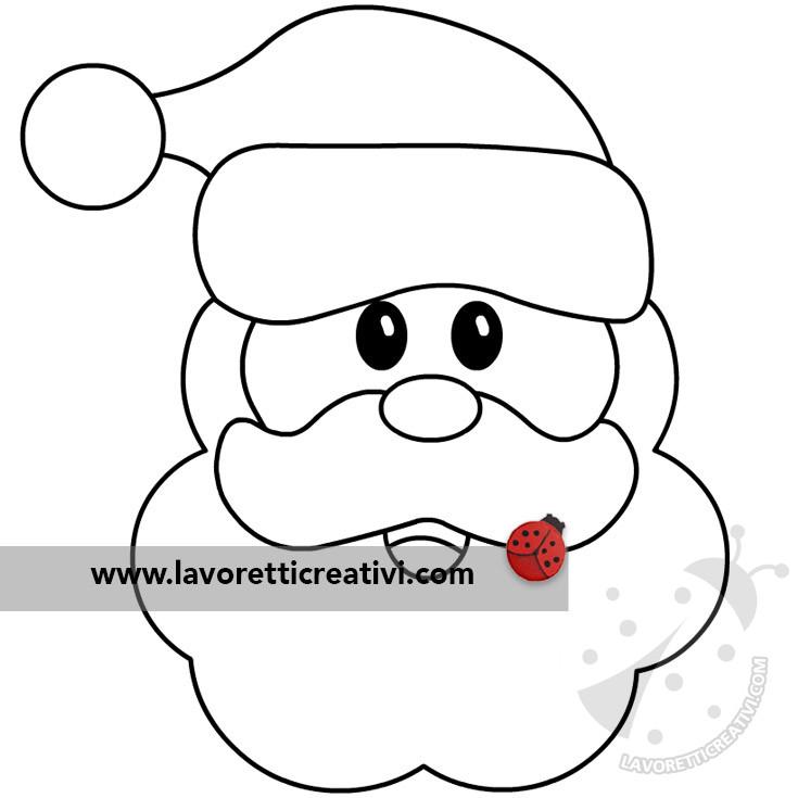 babbo natale disegno