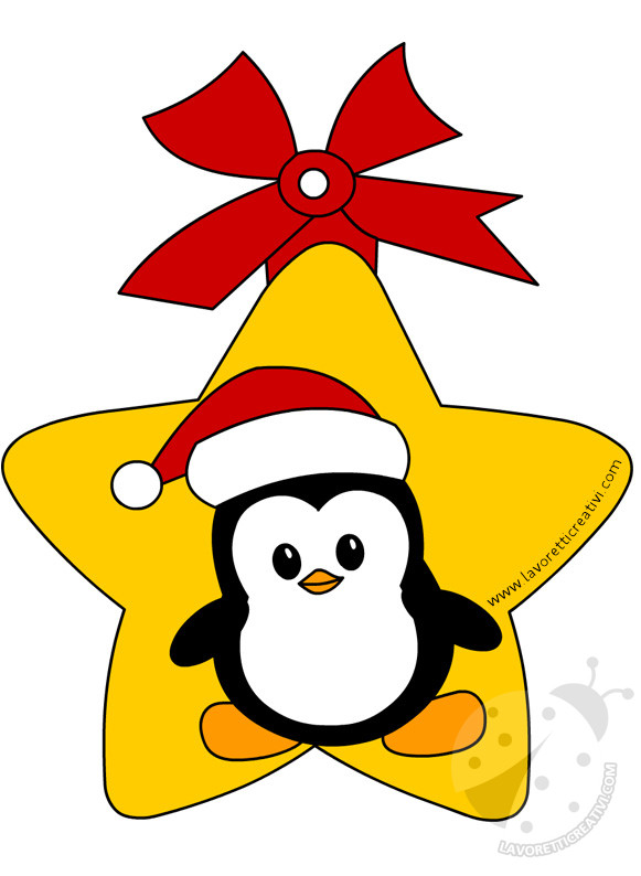 pallina natale pinguino