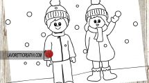 bambini inverno