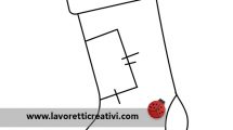 calza befana disegno