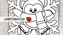 disegno pinguino