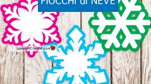 fiocchi neve colorati