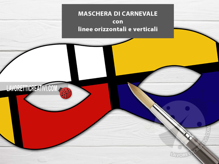 maschera carnevale mondrian 1