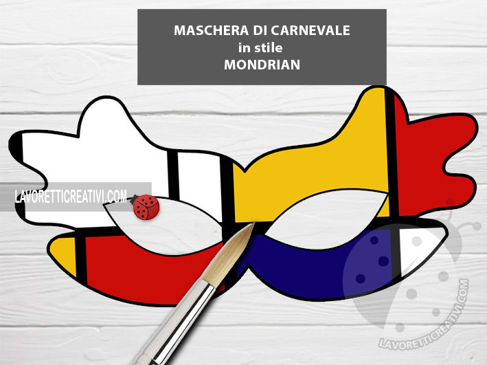 maschera carnevale mondrian 2