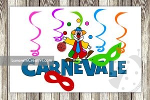 scritta carnevale