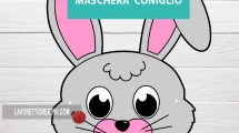 maschera coniglio pasqua