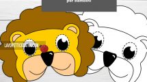 maschera leone