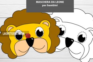 maschera leone