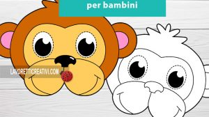 maschera scimmia