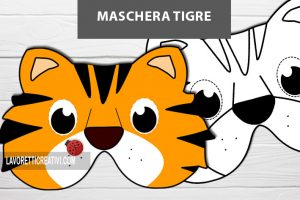 maschera tigre