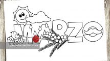 mese marzo disegno