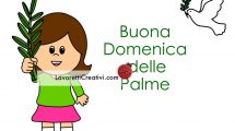 bambina ramo ulivo