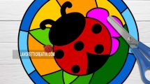 decorazione coccinella
