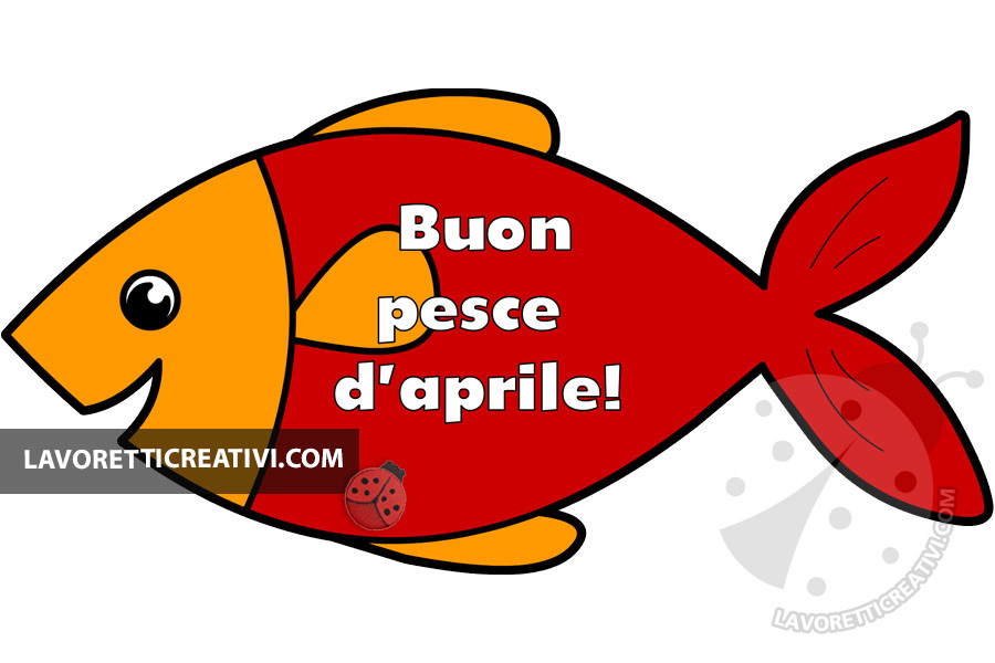 pesce d'aprile a colori