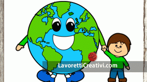 Pianeta terra bambino
