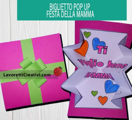 biglietti festa mamma pop up