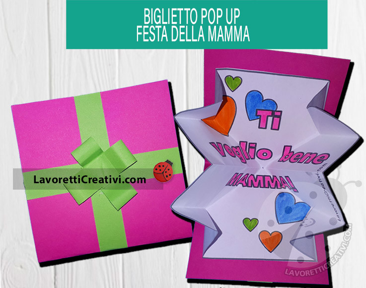 biglietti festa mamma pop up