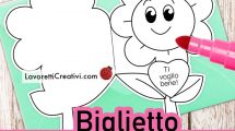 biglietto festa mamma fiore