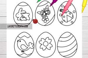 disegni uova pasqua