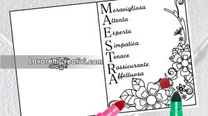 acrostico maestra