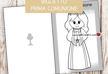 Bambino da stampare per Prima Comunione - Lavoretti Creativi