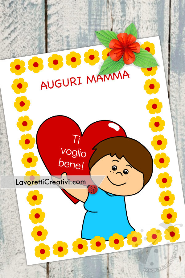 Bambino con cuore