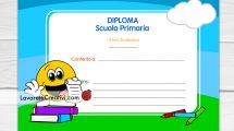 diploma scuola primaria smile