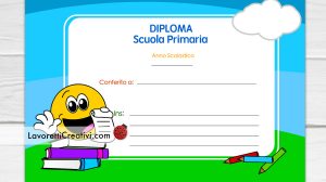 diploma scuola primaria smile