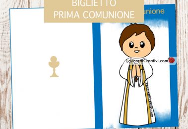 prima comunione bambino