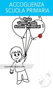 Bambino con palloncini