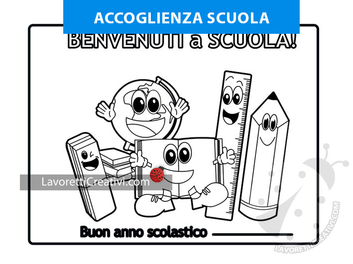 benvenuti a scuola
